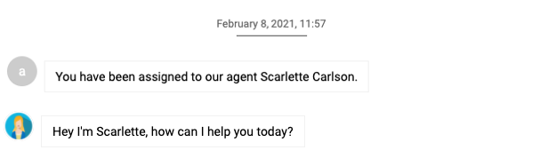 Assign Message